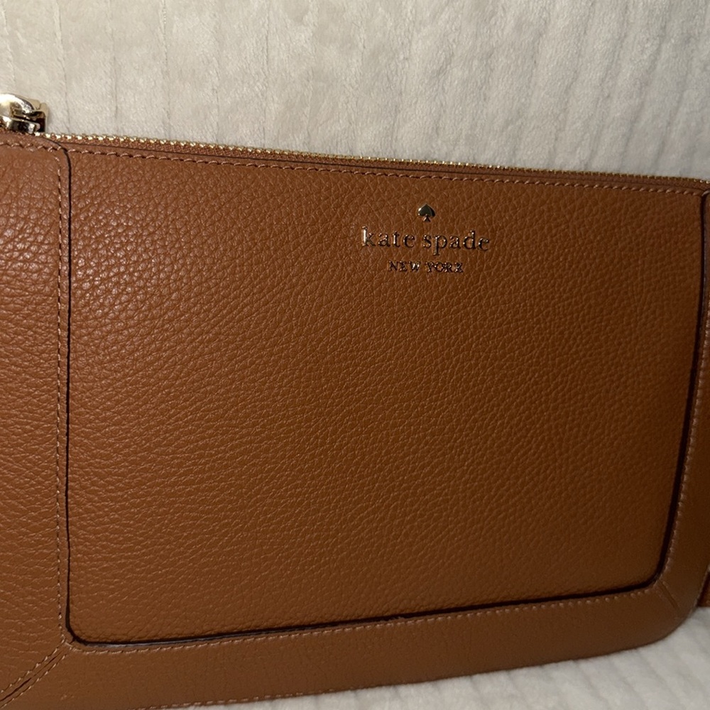 Kate Spade Warm Ginge Pebbled Leather Crossbody Bag - Picture 4 of 14